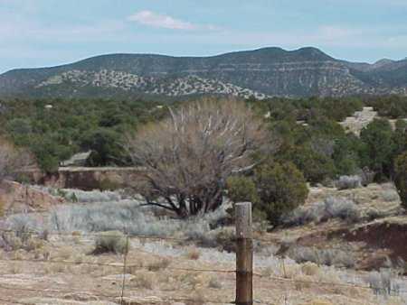 Sandia Mountain scene from Highway 14, between Cedar Crest and Santa Fee